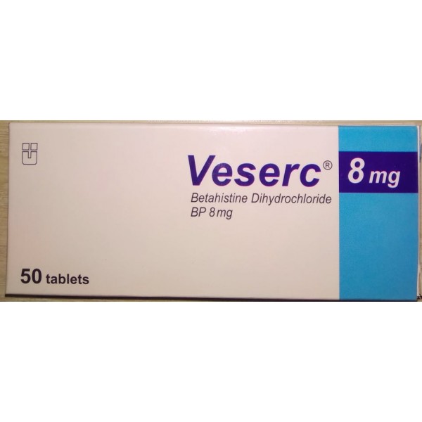 VESERC 8mg Tab. 